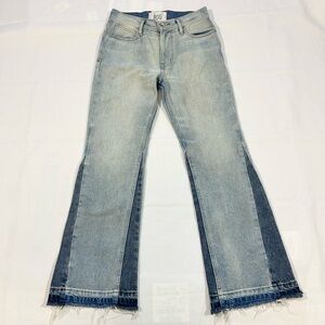 BDG Urban Outfitters Womens 29x30 Bootcut 2-Tone Jeans Festival Grunge Skate Y2K